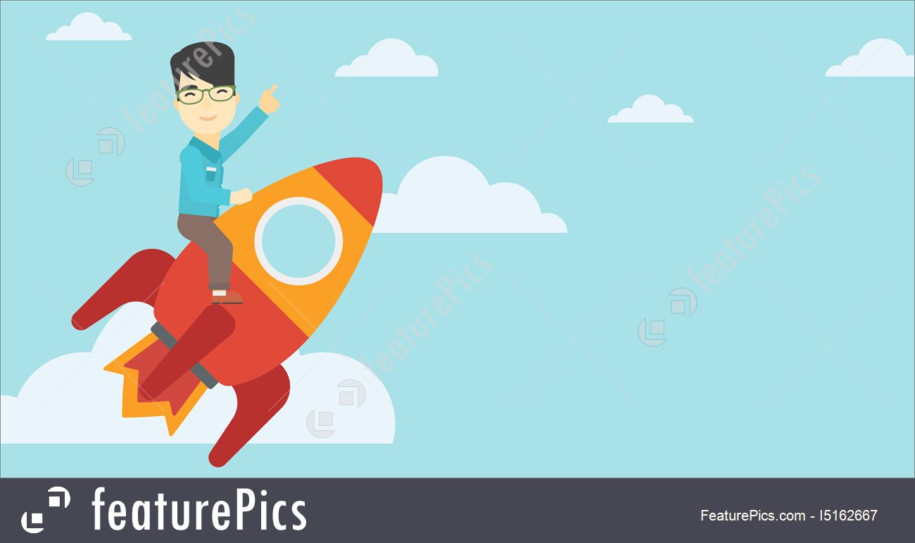 1300x772 Business Start Up Vector Illustration. I5162667
