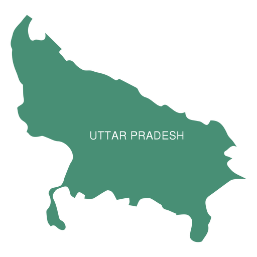 512x512 Uttar Pradesh State Map