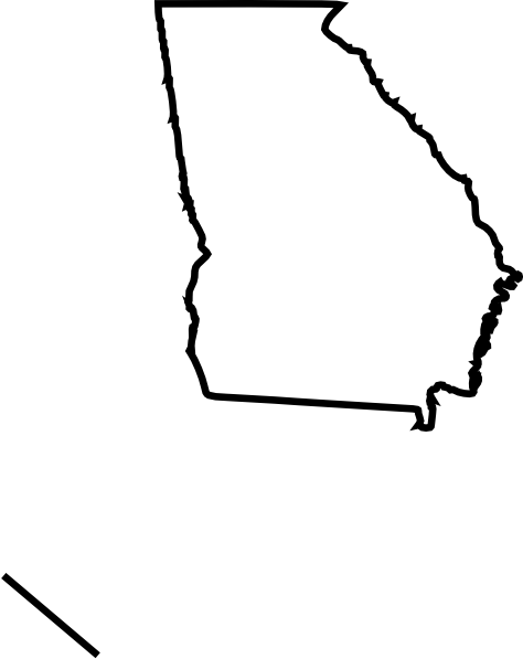 474x597 Georgia Outline Vector 19 Blank Huge Freebie Download For