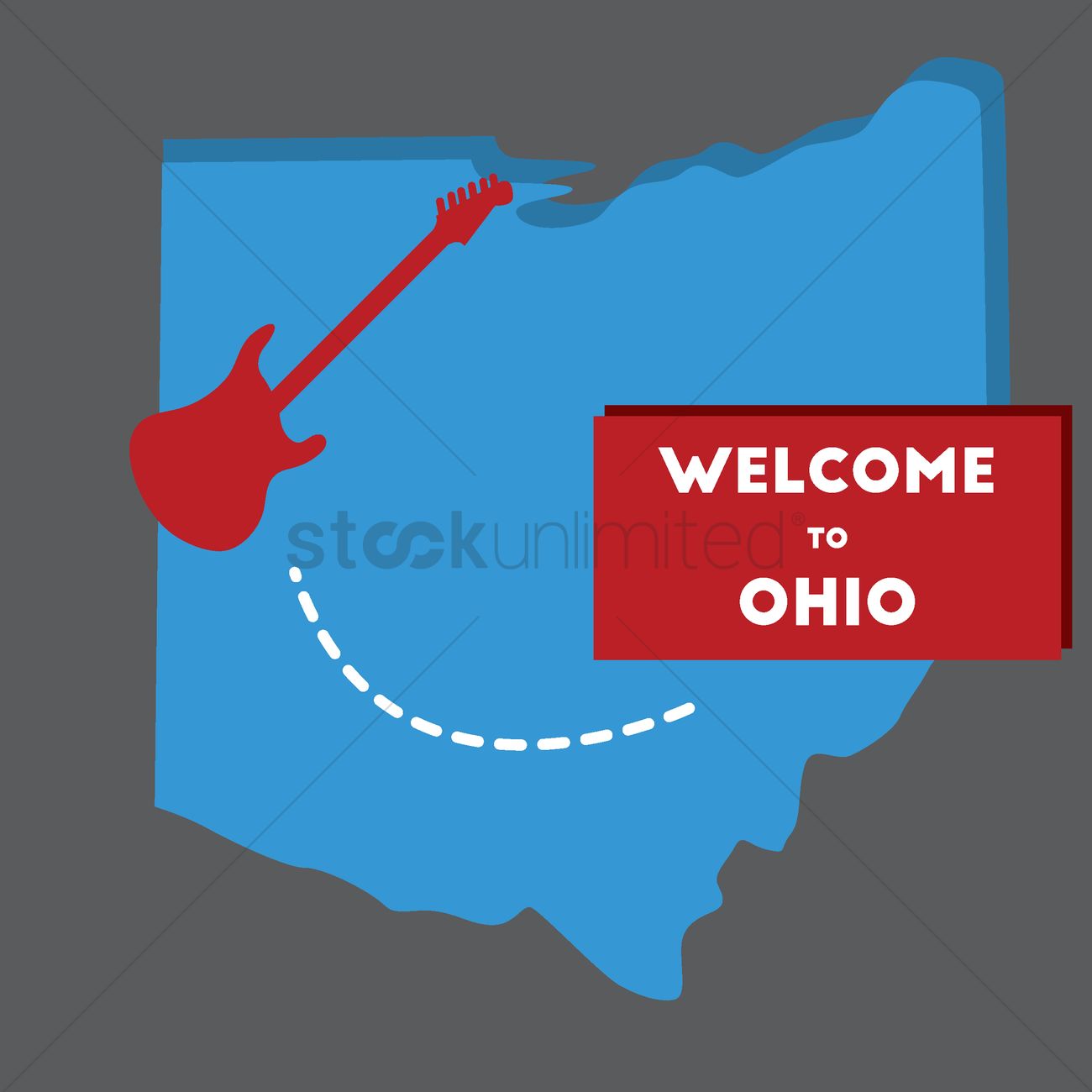 1300x1300 Welcome To Ohio State Vector Image