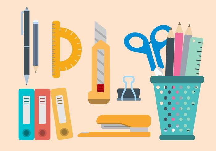 700x490 Flat Stationary Vectors