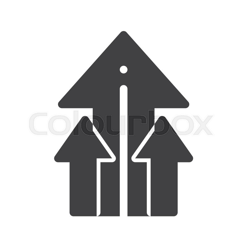 800x800 Statistics Icon Vector, Filled Flat Sign, Solid Pictogram Isolated