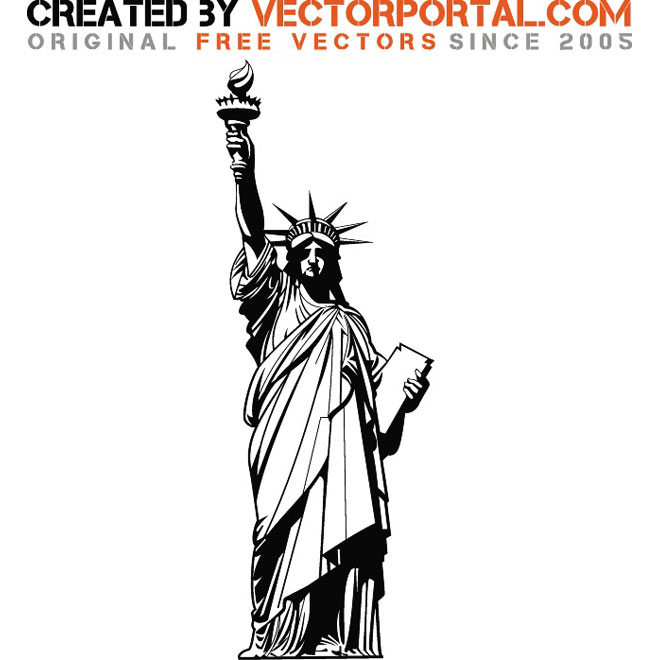 660x660 Statue Of Liberty Vector Graphics