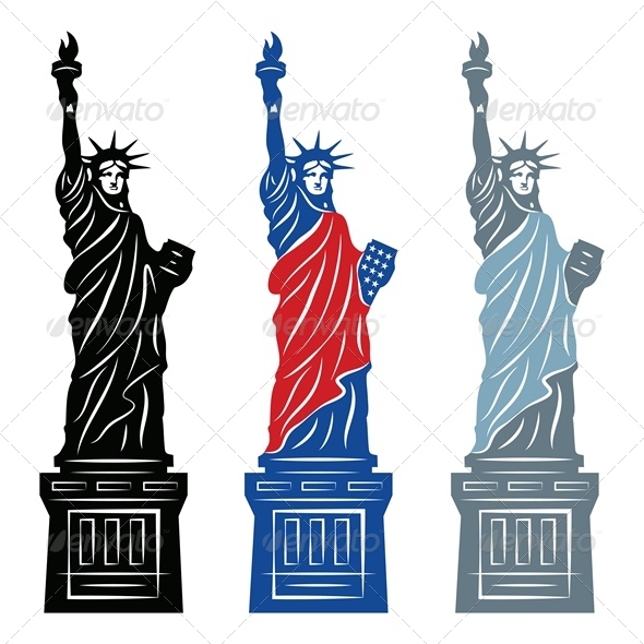590x590 Statue Of Liberty By Ihorzigor Graphicriver