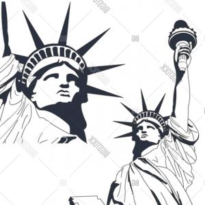 300x300 Stock Vector Statue Of Liberty In Very High Detail In Vector Art