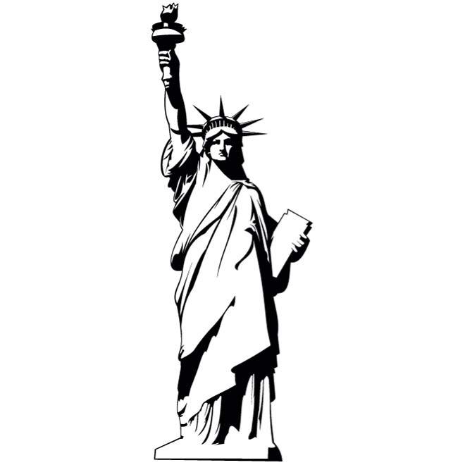 660x660 Statue Of Liberty Vector