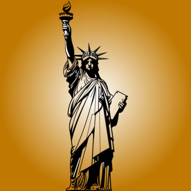 Statue Of Liberty Vector Free at GetDrawings | Free download