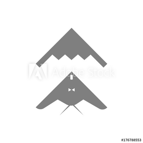 500x500 Stealth, Bomber Icon