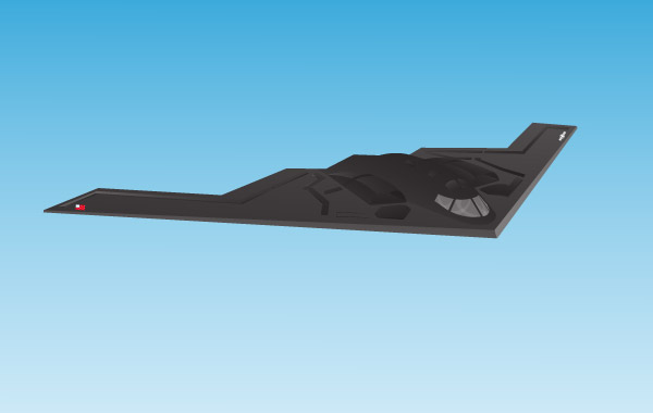 600x380 Bomber B2 Vector Free Download