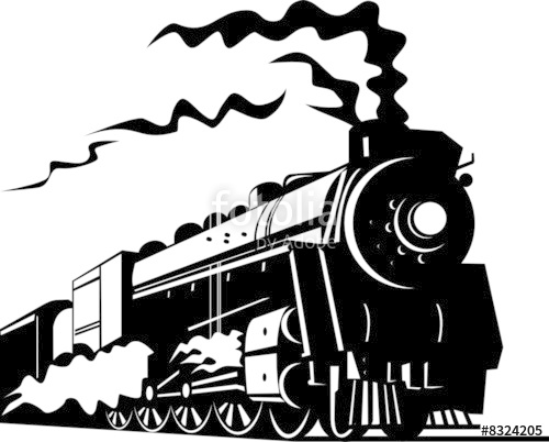 500x402 Steam Locomotive Stock Image And Royalty Free Vector Files On