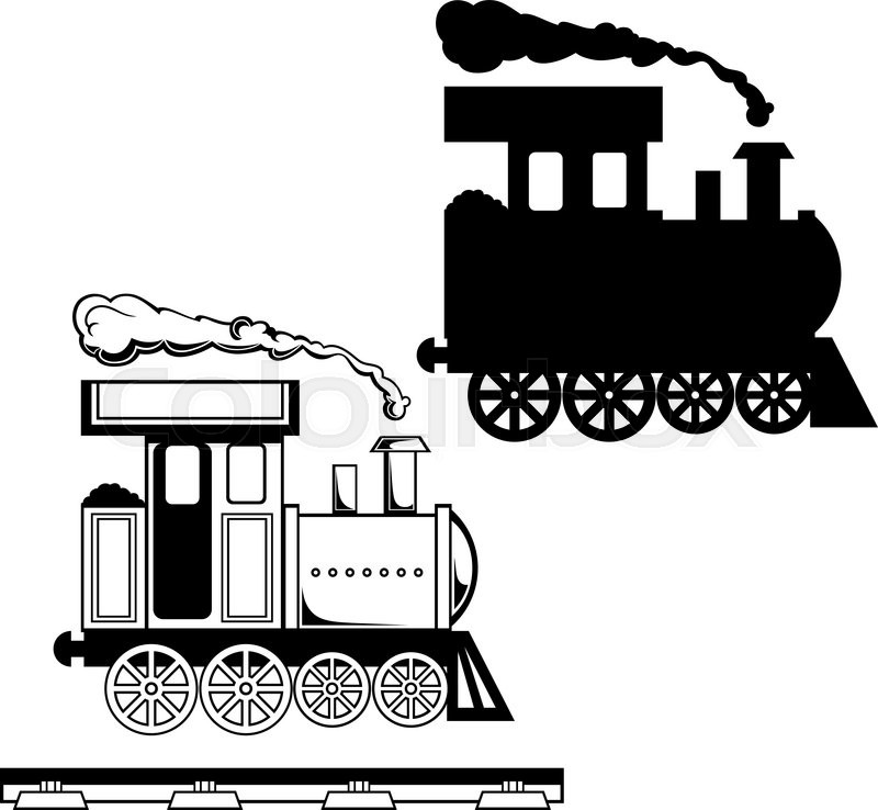 800x738 Wild West Steam Locomotive. Toy Train. Isolated On White