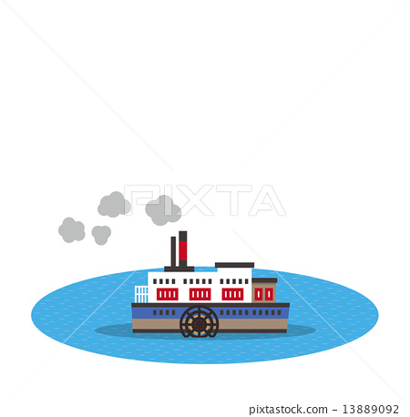 450x458 Steamboat, Vector, Vectors
