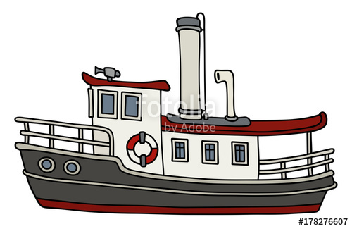 500x325 Funny Old Steamboat Stock Image And Royalty Free Vector Files On