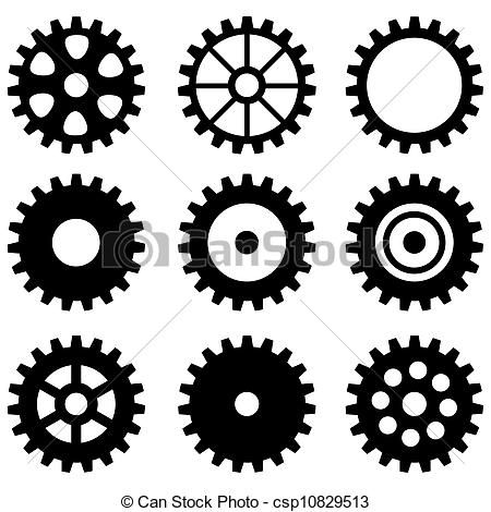 450x470 517 Best Steampunk Images Vector Art Gears