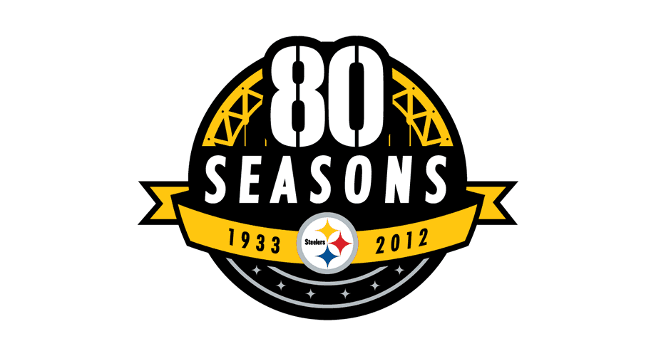 920x500 Pittsburgh Steelers 80 Seasons Logo Download