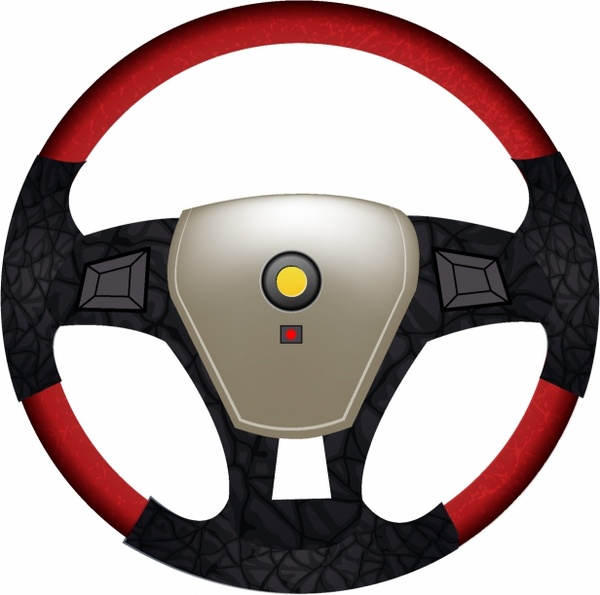 600x595 Steering Wheel Free Vector In Adobe Illustrator Ai ( .ai