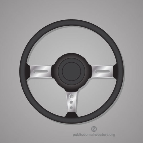 500x500 Steering Wheel Vector Image Public Domain Vectors