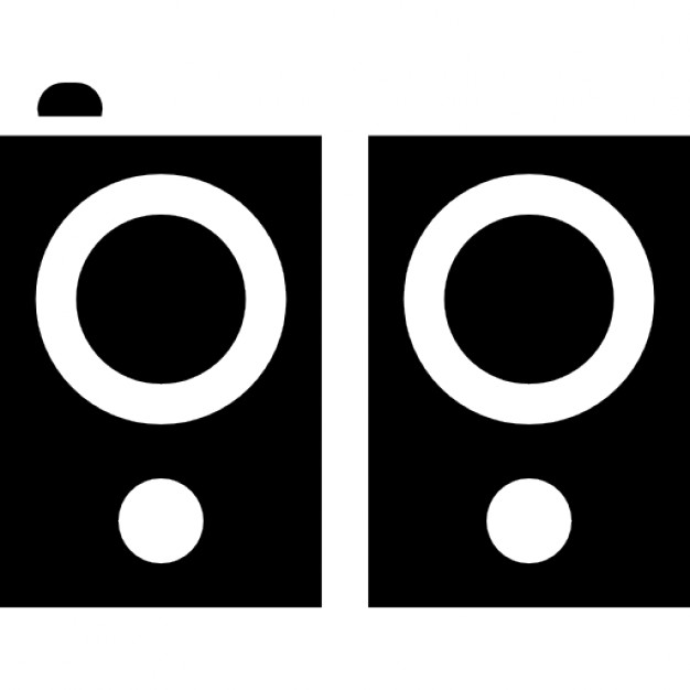 626x626 Stereo Speakers Couple Icons Free Download
