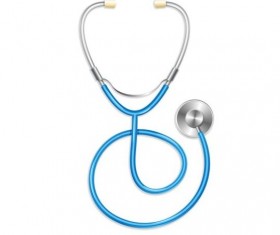 280x235 Stethoscope Vector