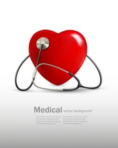 236x296 Clipart Heart And Stethoscope Design Posters