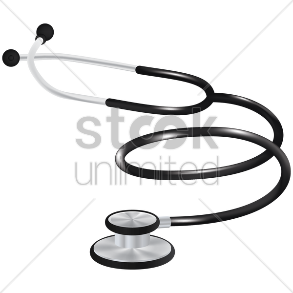 600x600 Stethoscope Vector Image
