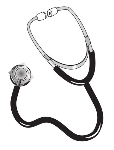 381x500 Stethoscope Vector Clip Art Public Domain Vectors