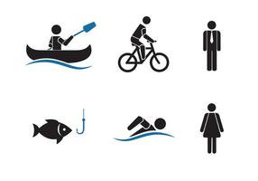 286x200 Stick Family Free Vector Art