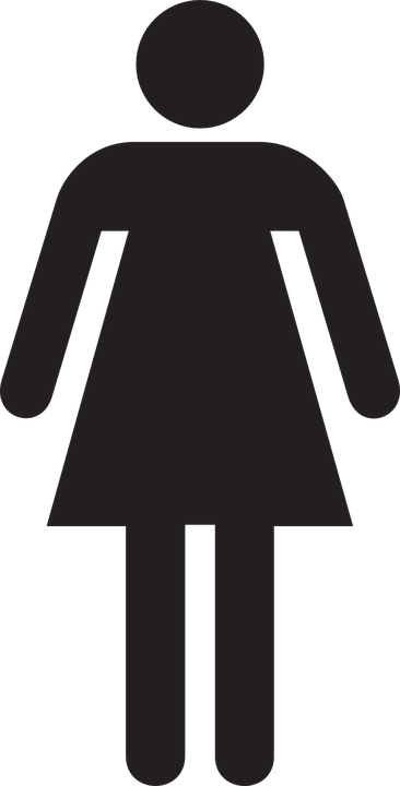 366x720 Stick Figure Female Clip Art Vector, Free Vector Graphics