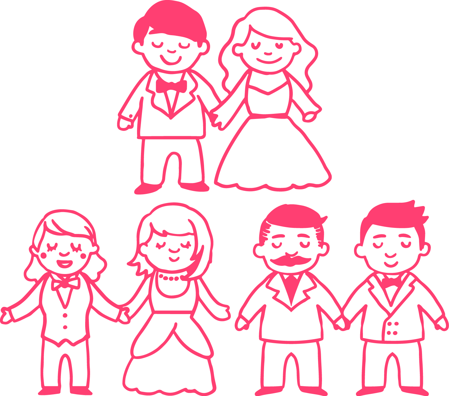 1481x1305 Drawing Marriage Stick Figure