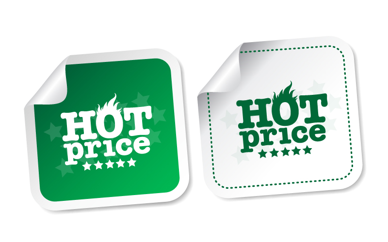 800x500 Square Sale Stickers Vector Free Vector Graphic Download