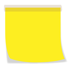 300x286 Sticky Notes Vectors Royalty Free Stock Image