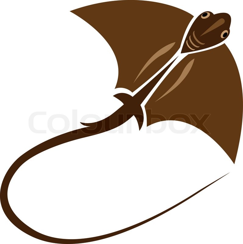 797x800 Vector Image Of An Stingray Stock Vector Colourbox