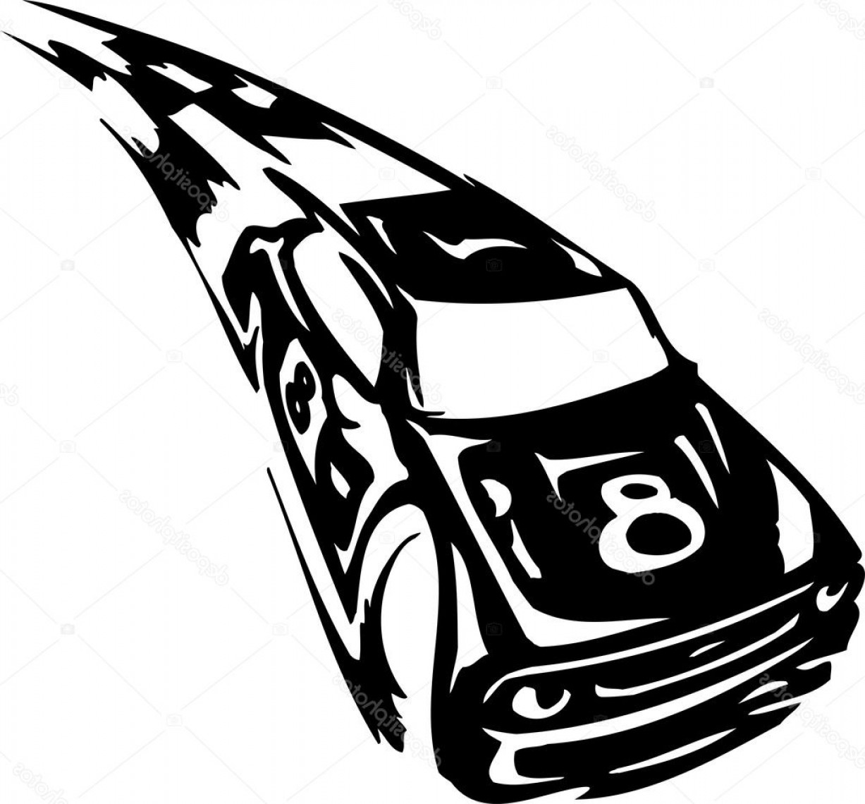 1227x1140 Race Car Vector Line Art Geekchicpro