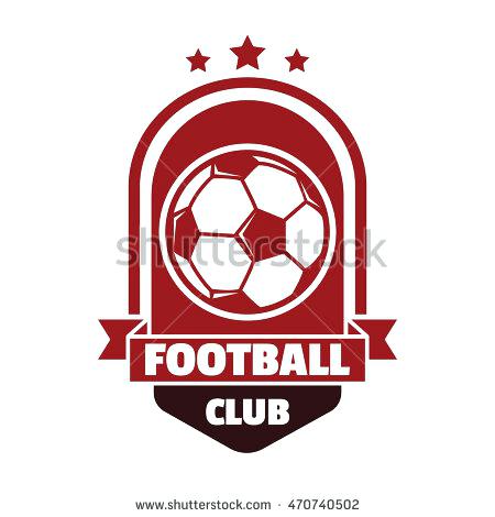 450x470 Football Badge Logo Template Collection Team Templates Photo Stock