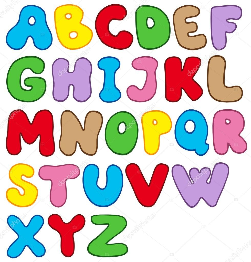 980x1023 Cartoon Letters Clip Art