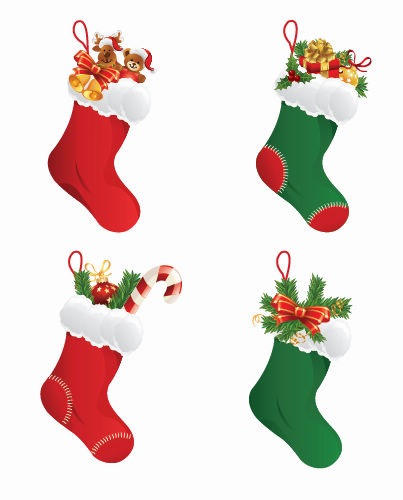 403x500 Christmas Stockings Vector Graphic Free Vector Graphics All