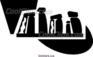300x184 Stonehenge Vector Clip Art