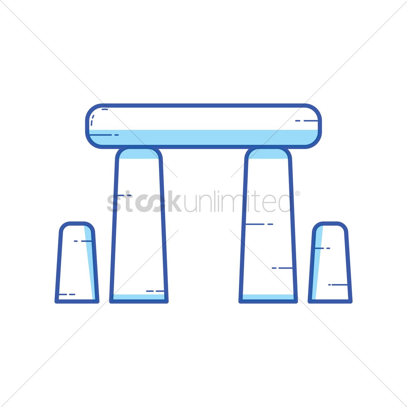 1300x1300 Stonehenge Vector Image
