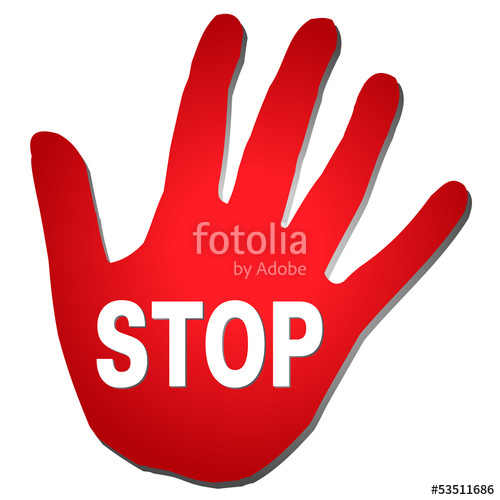 Stop Hand Vector at GetDrawings | Free download