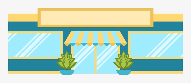 650x283 Vector Delivery Store, Vector, Flat, Storefront Png And Vector For