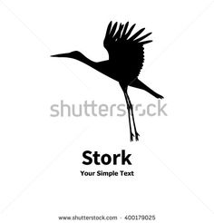 236x246 Stork Vector Graphics Birds Silhouette Vector