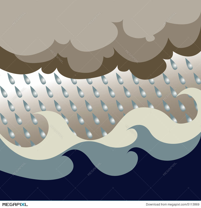 800x830 Ocean Storm Vector Illustration 5113869