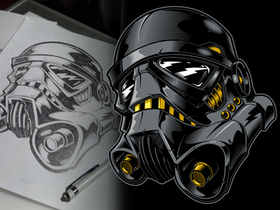 400x300 Starwars Art By Jared Mirabile