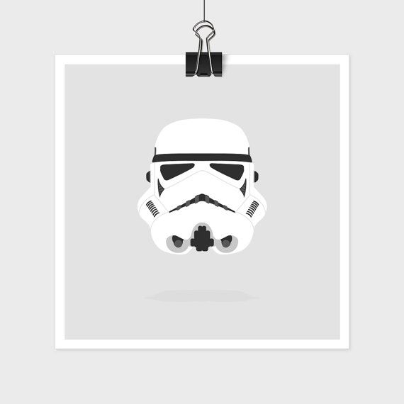 570x570 Stormtrooper Helmet Vector Star Wars Illustration By Jorgstudio