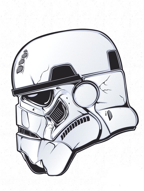 580x770 Star Wars Clipart Stormtrooper Helmet