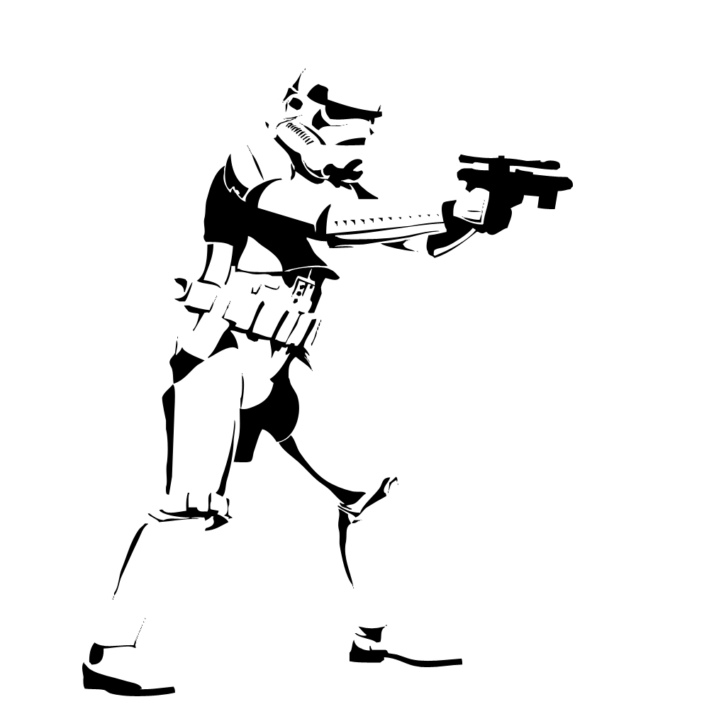 Stormtrooper Vector at GetDrawings | Free download