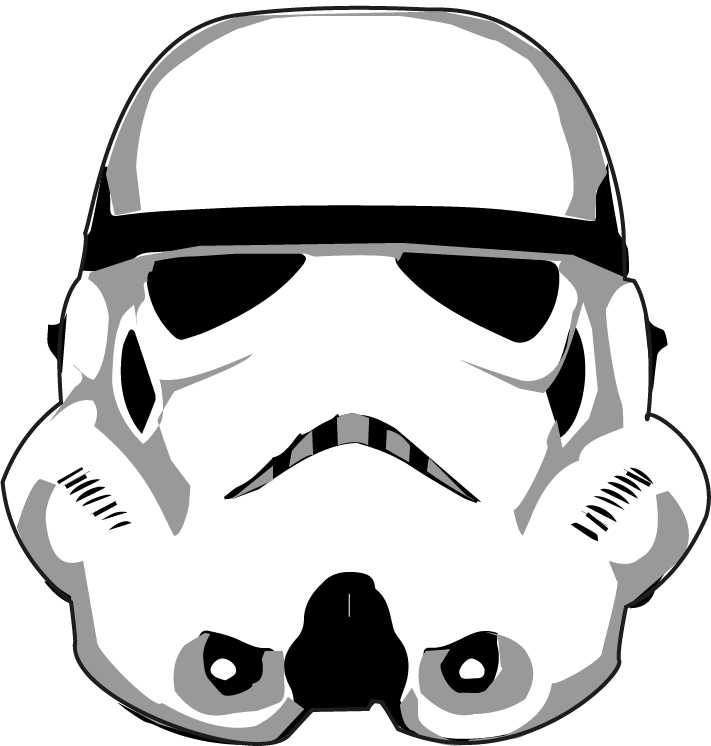 711x746 Stormtrooper Vector