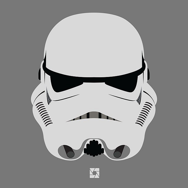 640x640 Angry Stormtrooper. (Illustration By Christopher