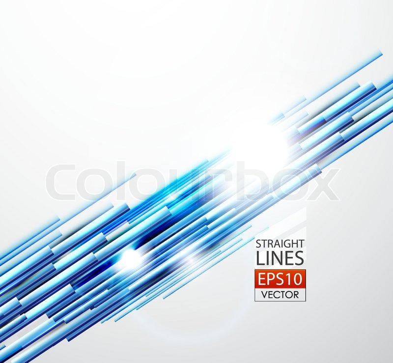 800x739 Vector Abstract Background With Blue Straight Lines Stock Vector