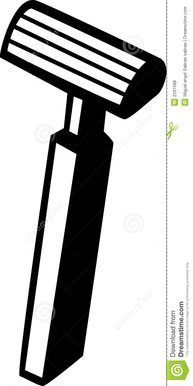 652x1300 Straight Razor Clipart